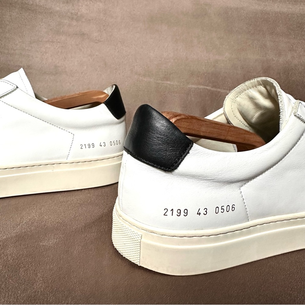 🌿Common Projects Achilles Retro Low Black Tab🌿 - Picture 4 of 7